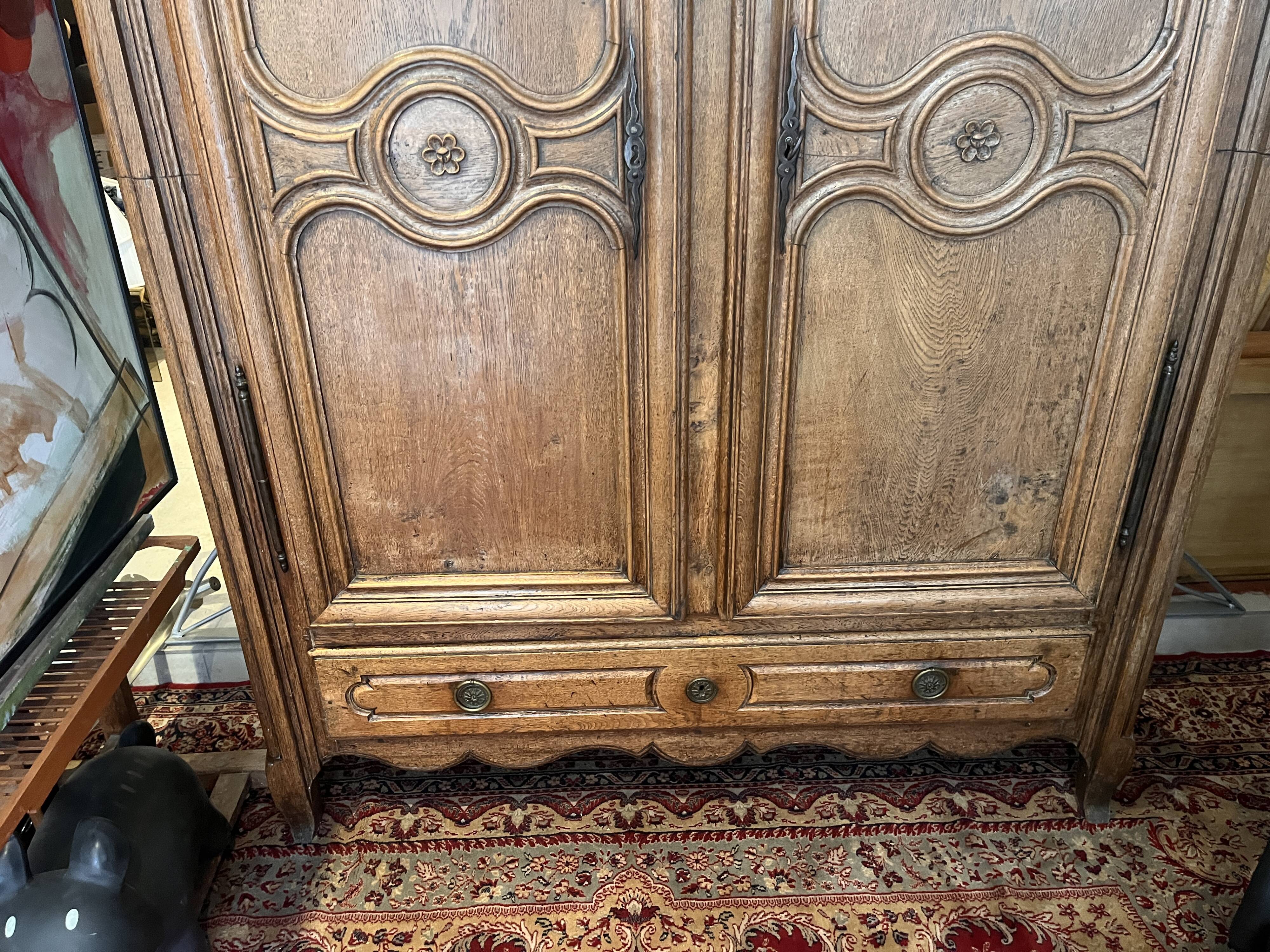 antique oak wardrobe