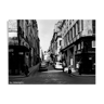 Photographie vintage rue Bonaparte Paris 1965