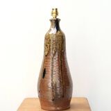 Sandstone lamp with potter's tear, 1970s