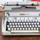 Vintage japy model p91 typewriter