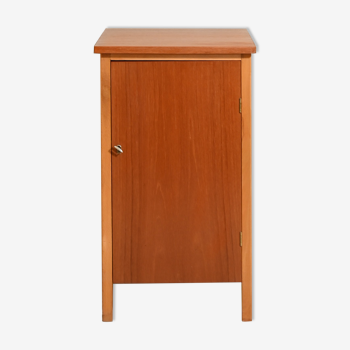 Scandinavian 1960s teak office chest of drawers