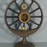 Former clock barometre clock has to poser industrial style form ferri wheel