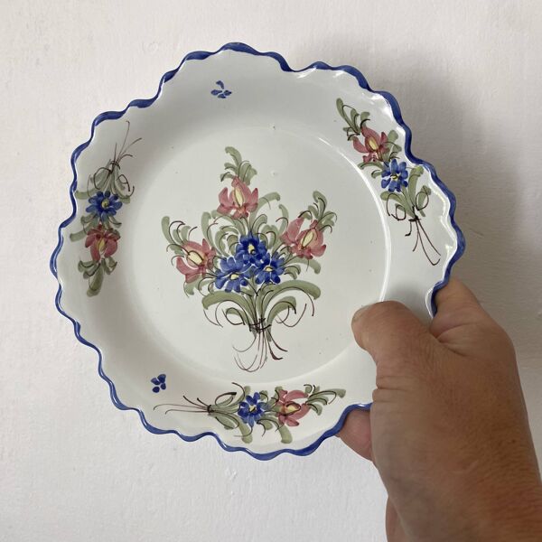 Assiettes à dessert vieux Martres Tolosane