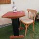 1930s Art Deco bistro table