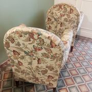 Pair of art deco armchairs