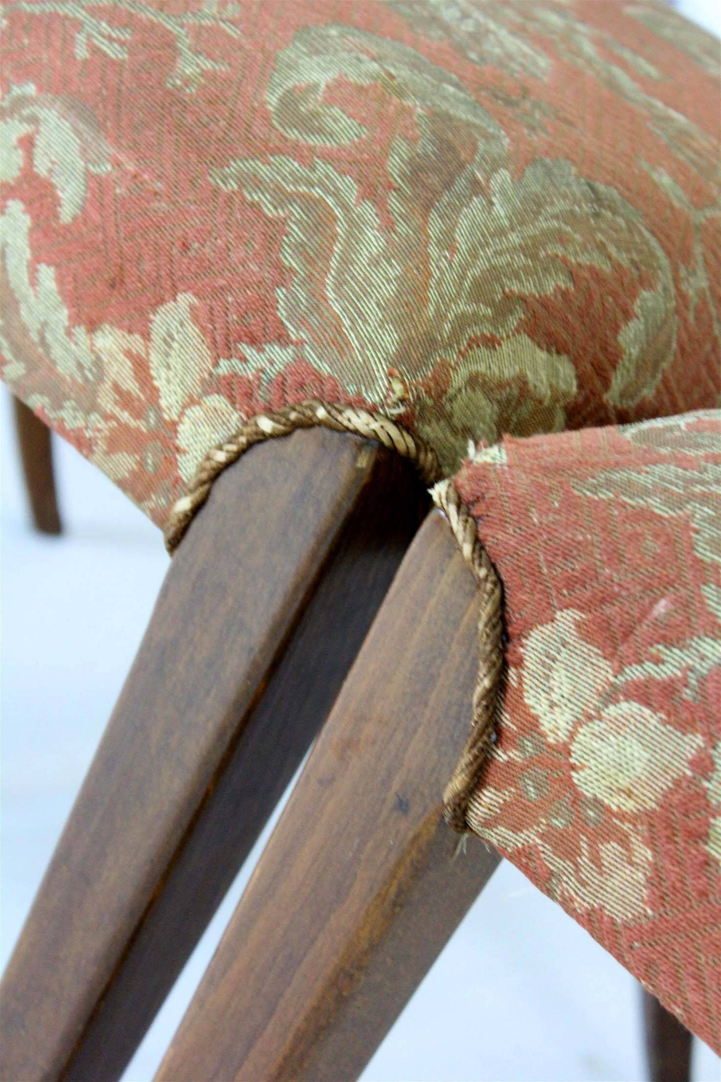 Art Deco H-214 Dining Chairs by Jindrich Halabala for UP Závody, 1950s, Set