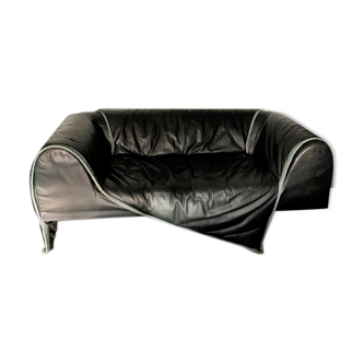 Hanging leather sofa