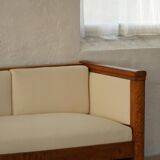 Self-supporting canapé "Karl Johan" from the early 20th century, modern Swedish style.