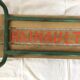 Banc d'école vintage