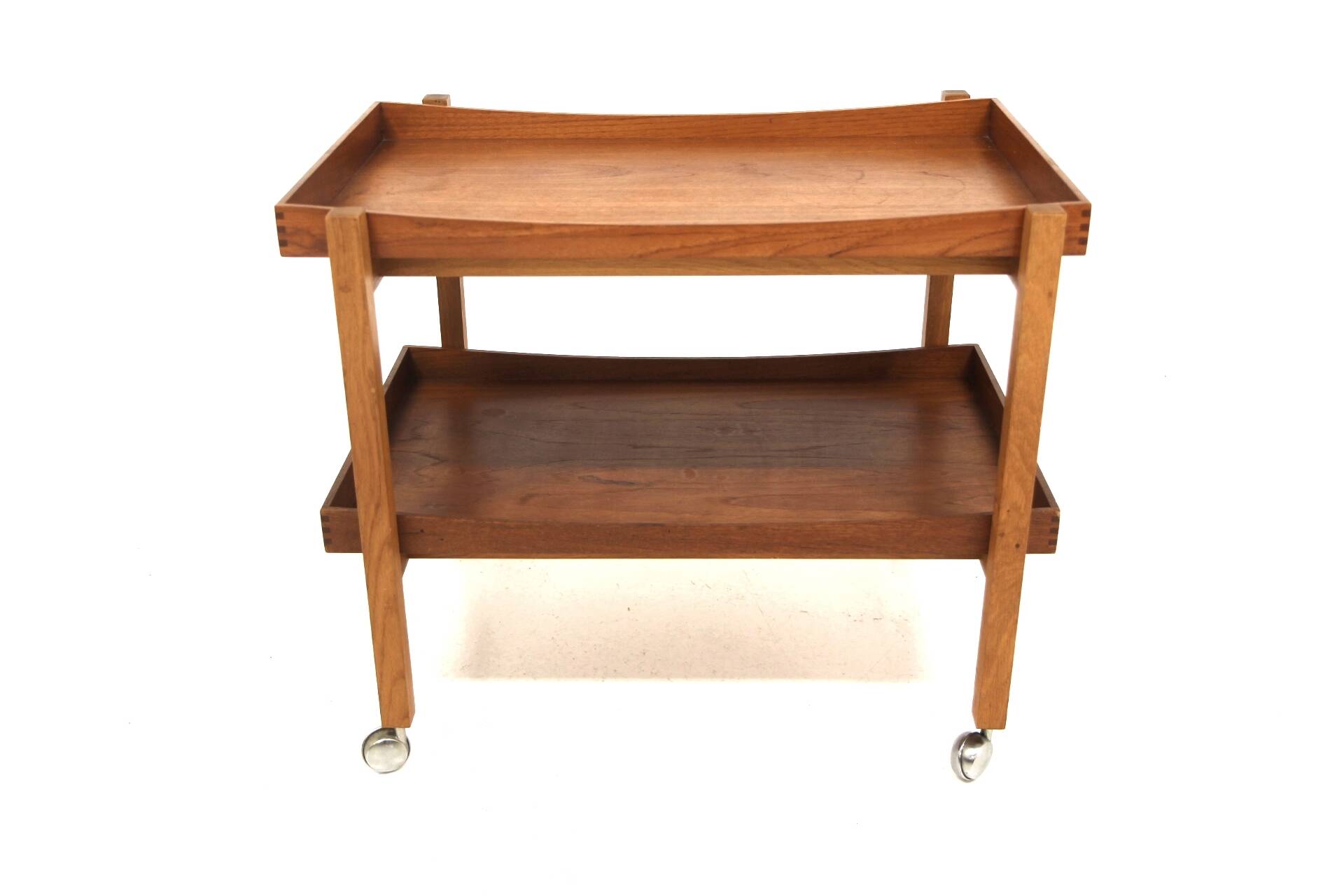 Teak rolling trolley, Sweden, IKEA Möbel, 1960