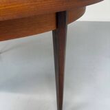 Table de repas a rallonge en teck design scandinave  Niels Otto Moller