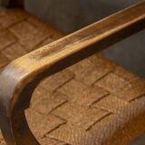 Fauteuil avec assise tissée, Danemark 1930