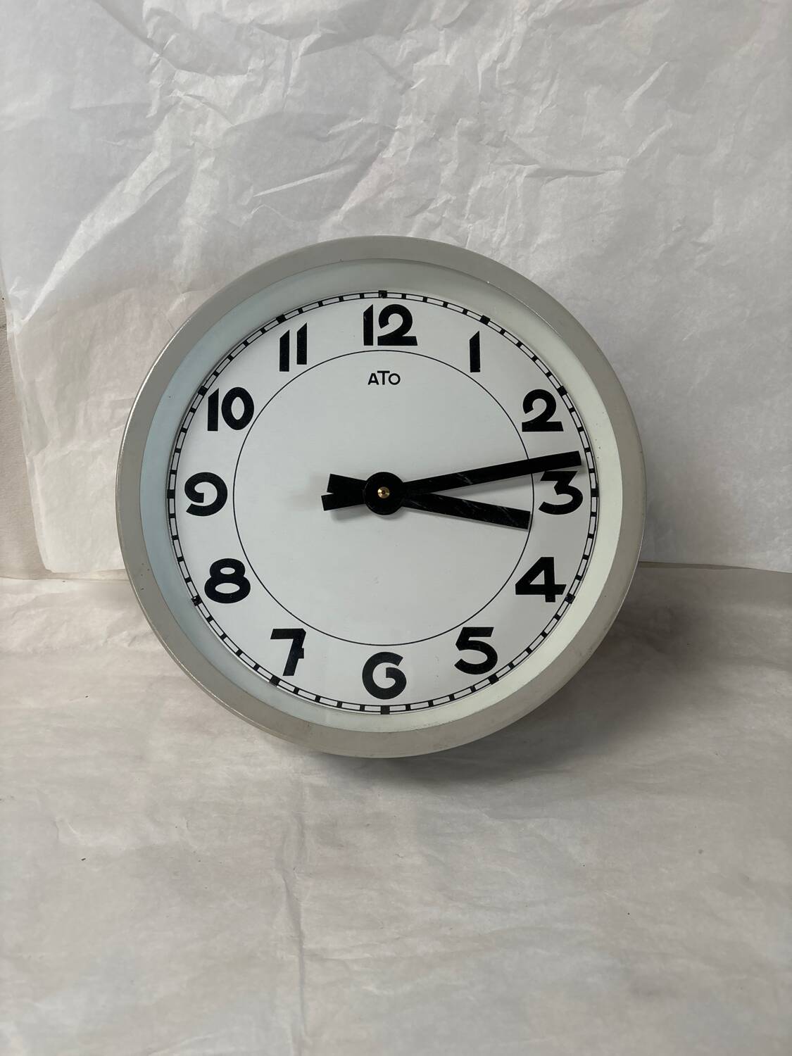 Old sncf ATO metal clock