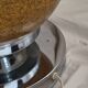 Vintage 1970 metal and ceramic lamp