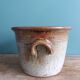 Puisaye sandstone ice bucket signed Jean-Pierre Prud'homme