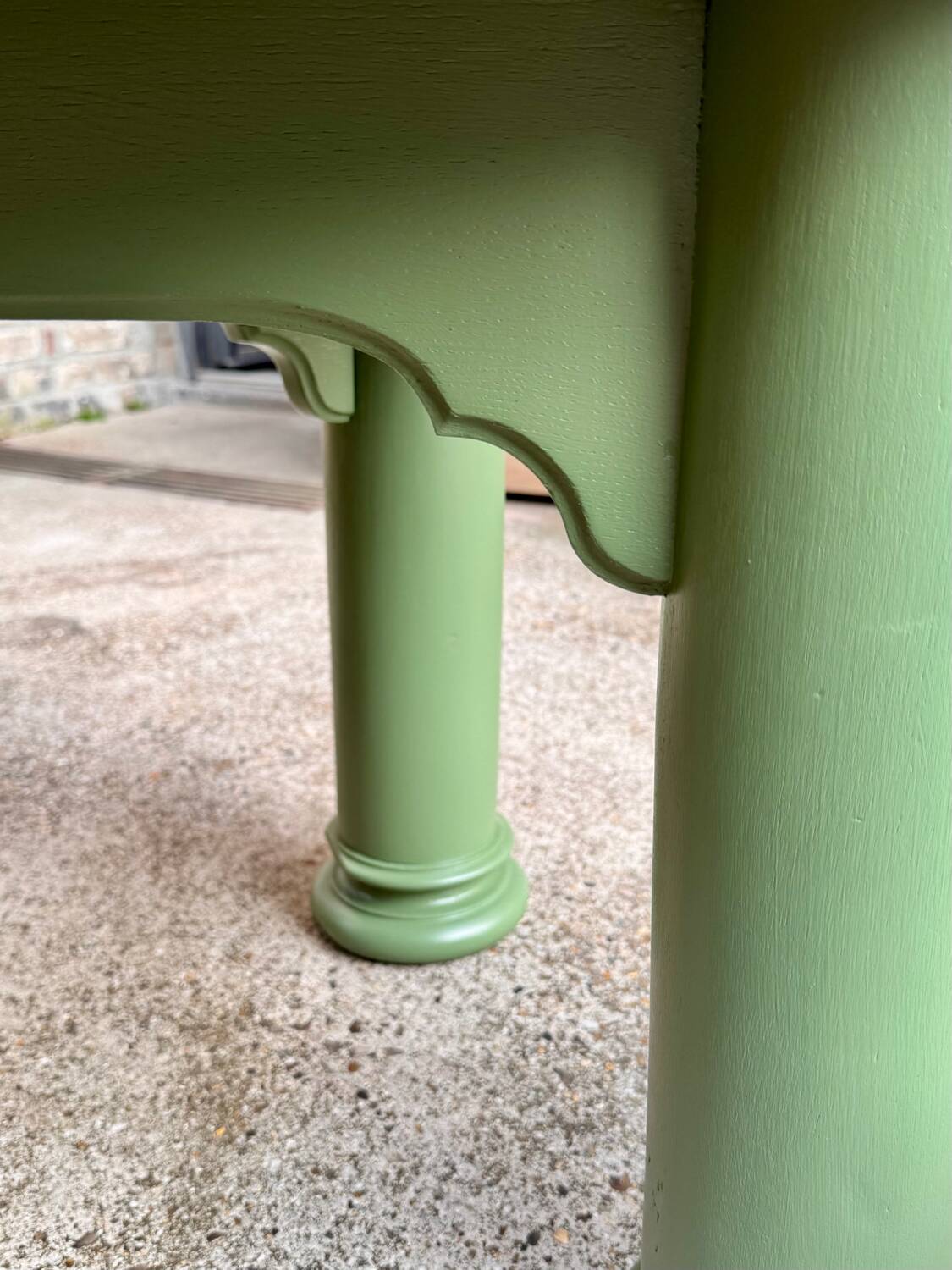 Farrow & Ball revisited vintage coffee table