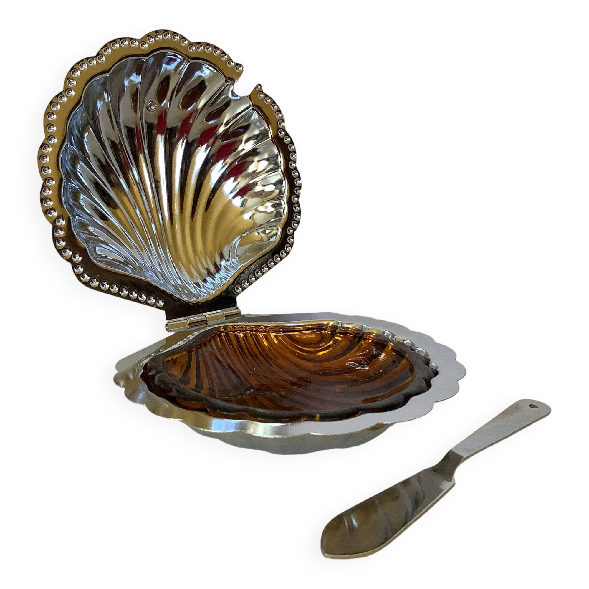 Scallop butter dish S