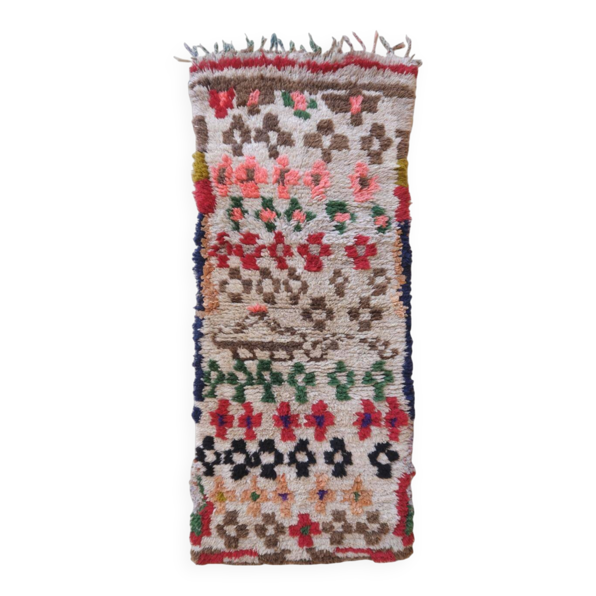 Tapis Azilal Vintage - 187 x 76 cm