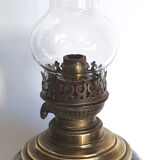Gien earthenware kerosene lamp