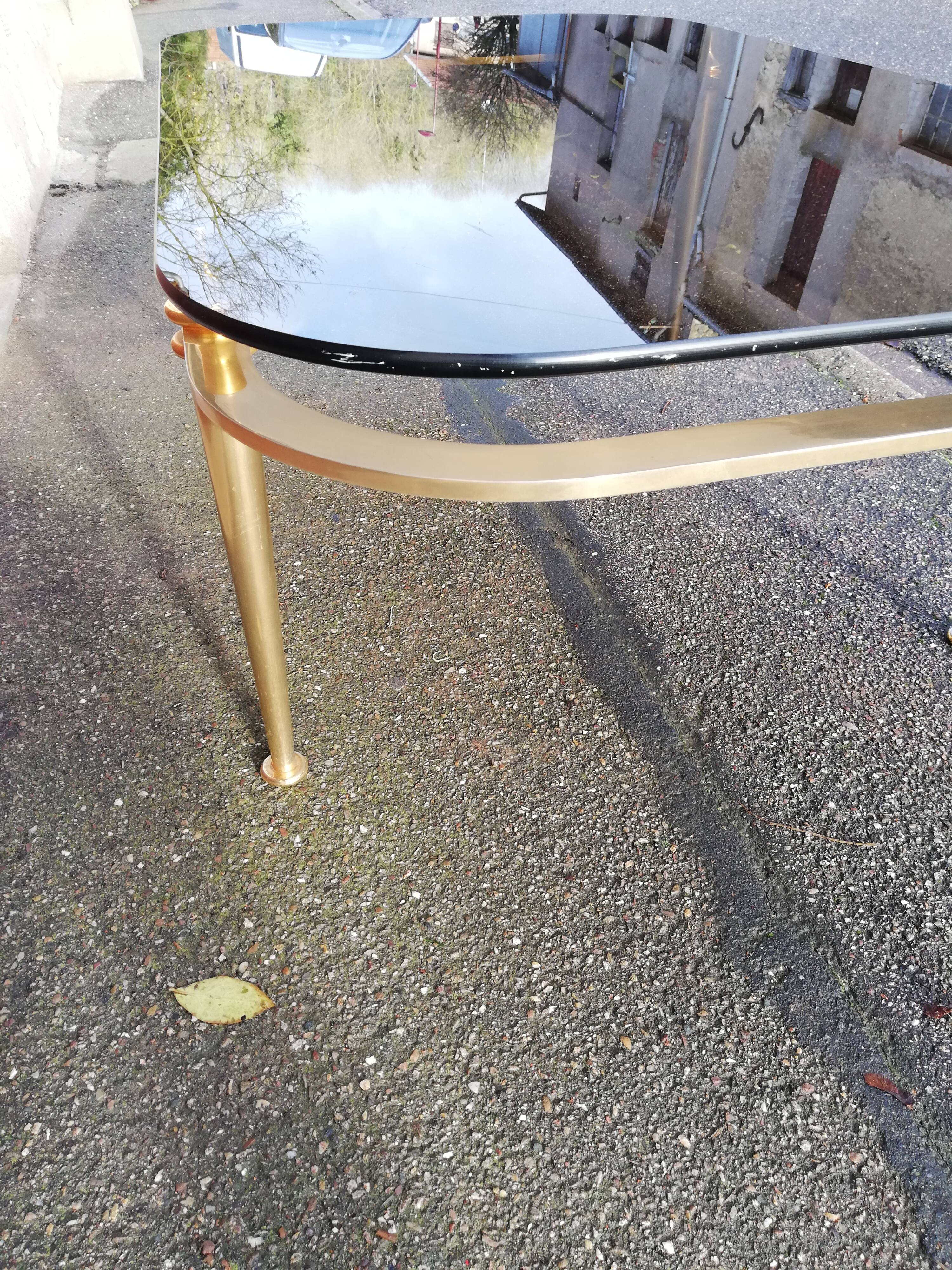 Table basse vintage ovale