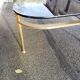 Table basse vintage ovale