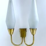 Pair of vintage 60s wall lights