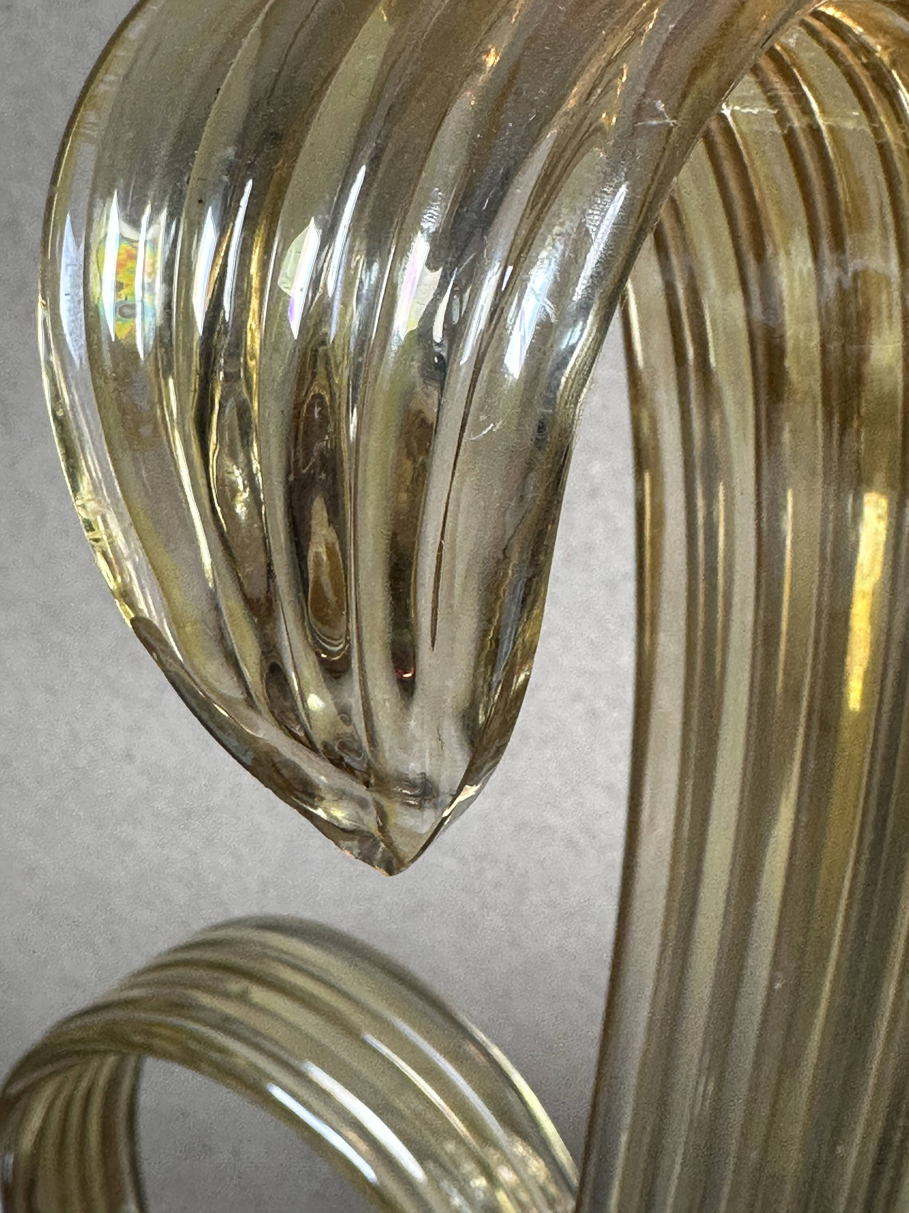 Murano glass lamp, Galliano Ferro