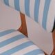Reupholstered 60s chair