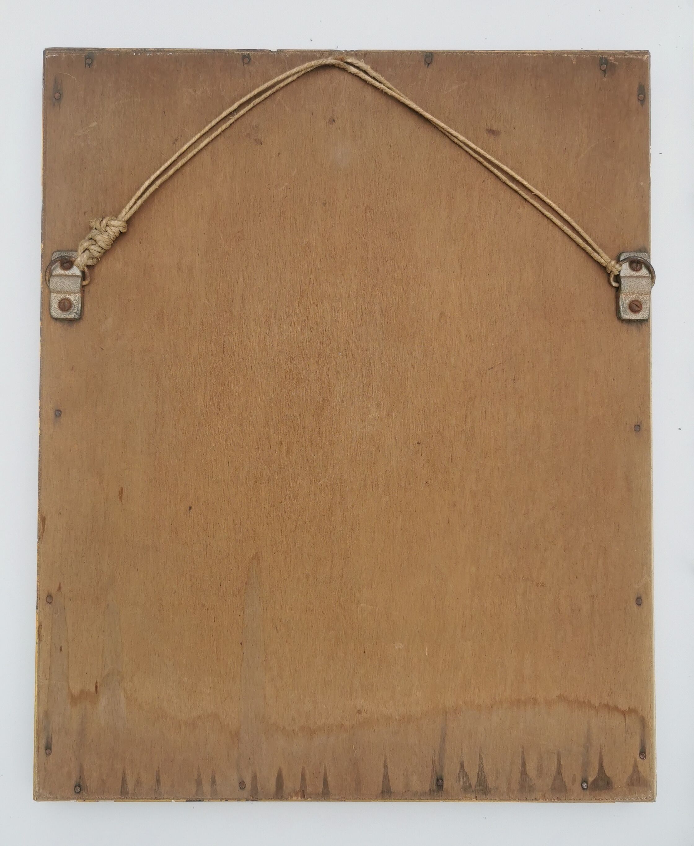 Gilded wood mirror