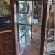 Asian lacquer display cabinet