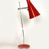 Red Table Lamp by Josef Hurka for Lidokov, 1970s