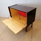 Meuble bar à roulettes circa 1950
