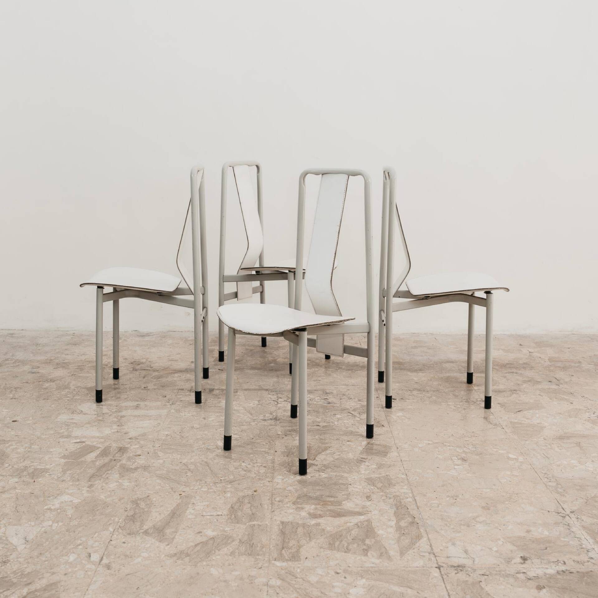 Ensemble de 4 Chaises Mod. Irma, Achille Castiglioni Zanotta  Années 80