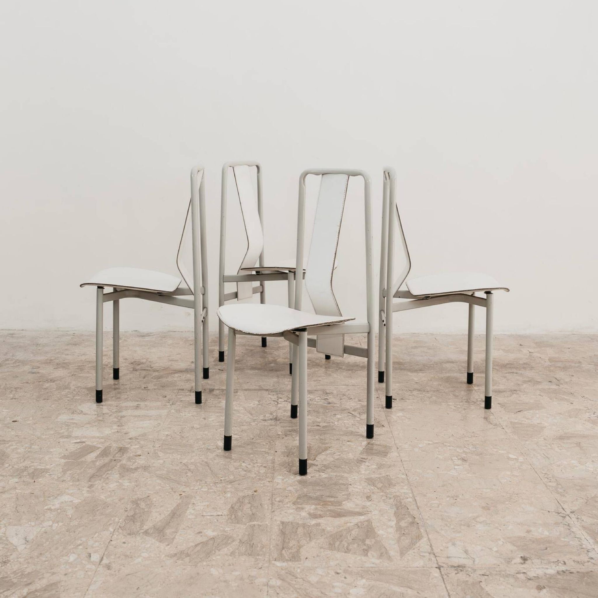 Ensemble de 4 Chaises Mod. Irma, Achille Castiglioni Zanotta  Années 80