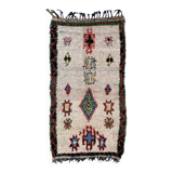 Tapis Berbère Boucherouite coloré - 119 x 224 cm