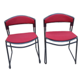 Pair of chairs Assisa by Paolo Favaretto