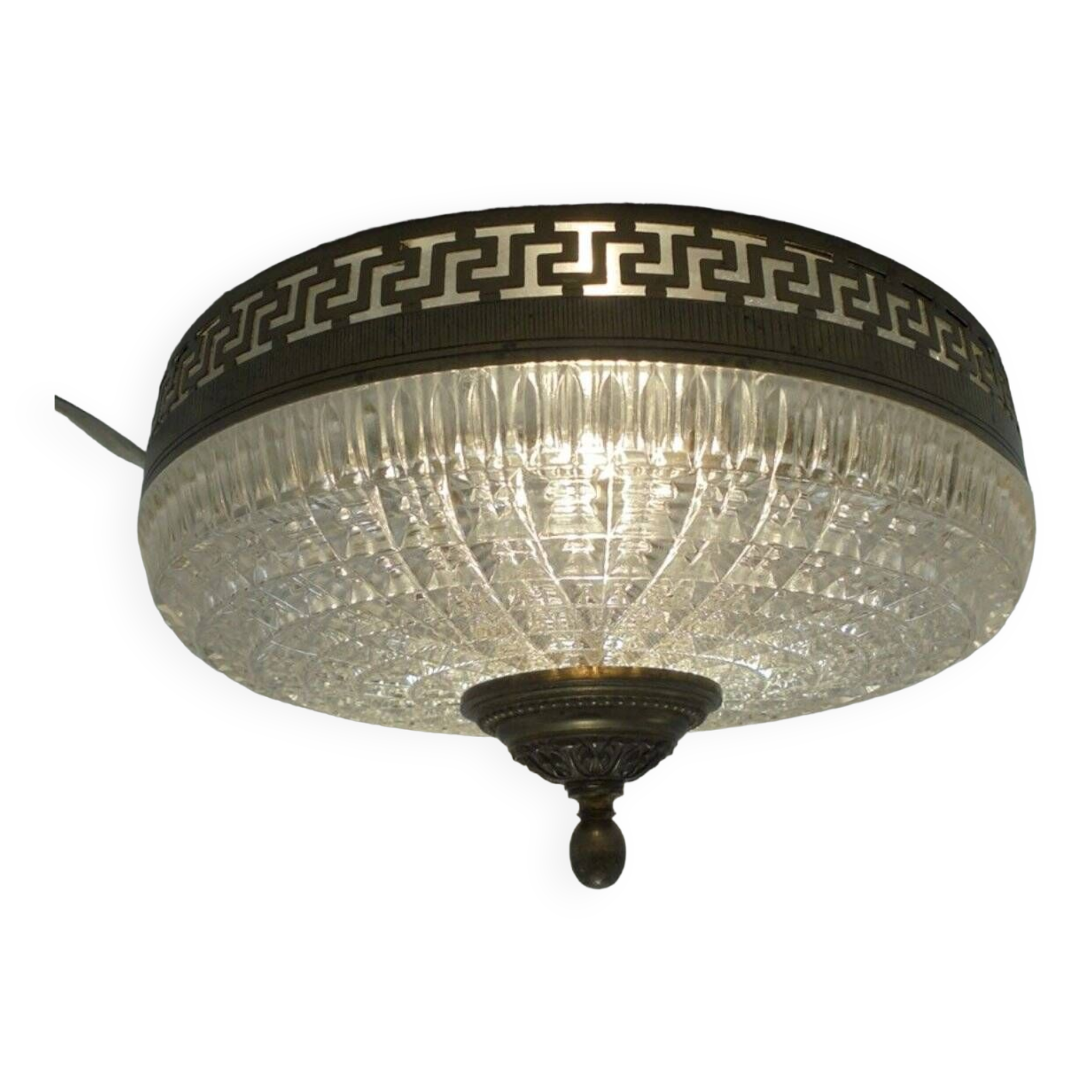 Ceiling lamp Maison Lucien Gau - diamond glass
