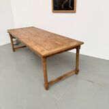 Table de ferme en hêtre XL