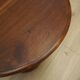 Oak coffee table, Italian design, 1960s, production: Italy