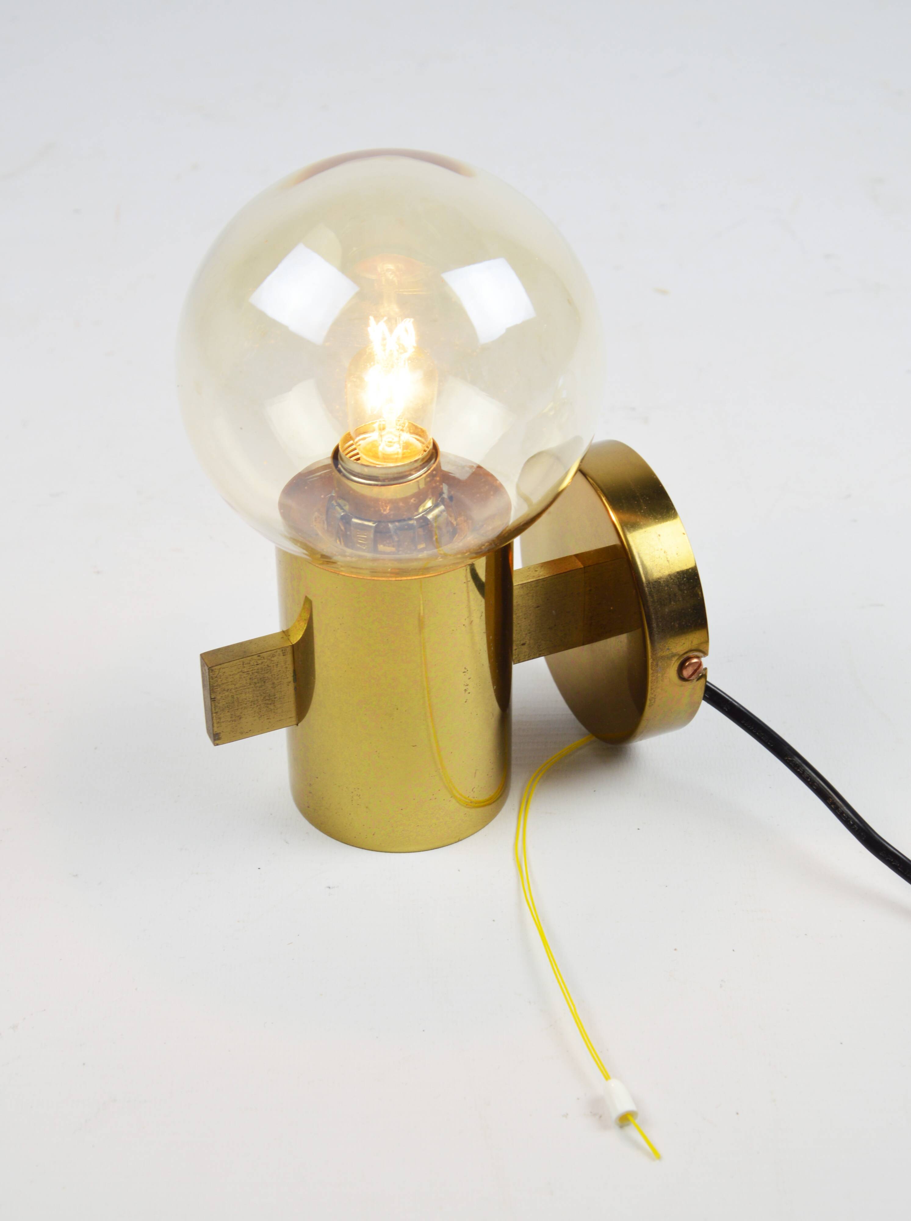 Wall lamps by H. A. Jakobsson, Sweden, 1960s