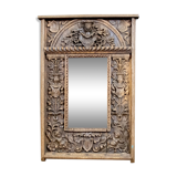 Italian Oak mirror handicraft