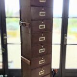 A vintage Roneo industrial flapper from the 1950s with a rusty patina