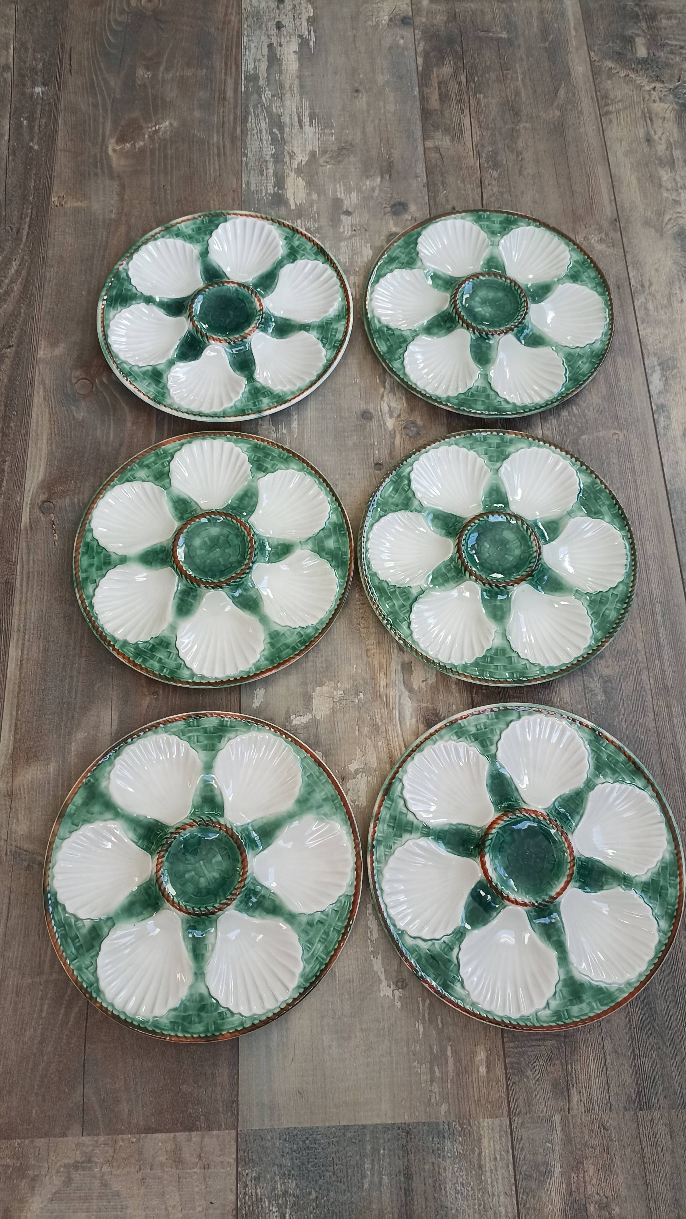 Longchamp oyster plates