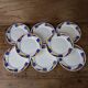 Set of 8 Badonviller flat plates Congo model