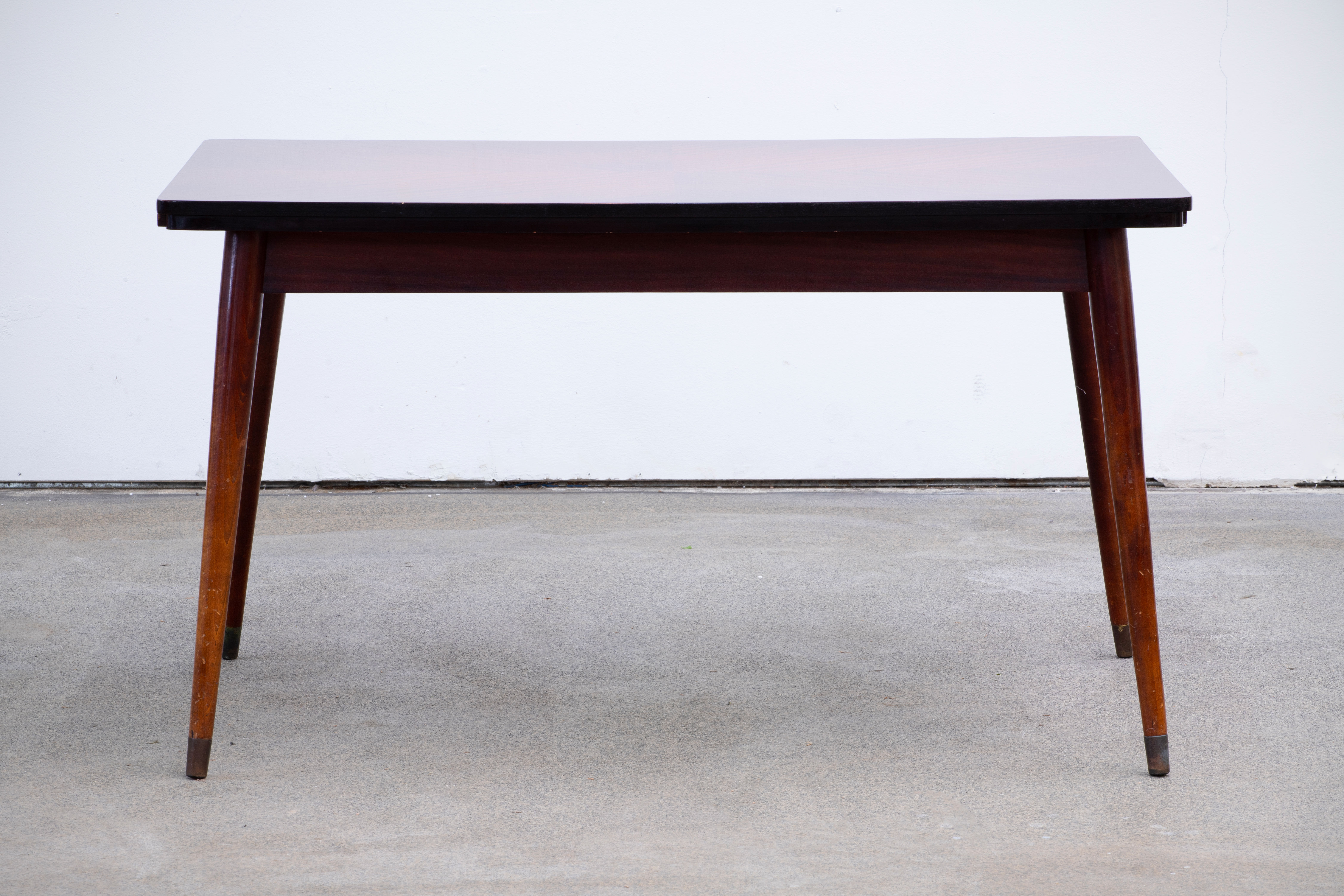 Scandinavian mahogany dining table 1960