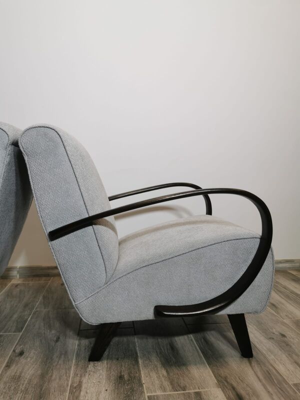 Fauteuils de Jindrich Halabala, années 1940, Set de 2