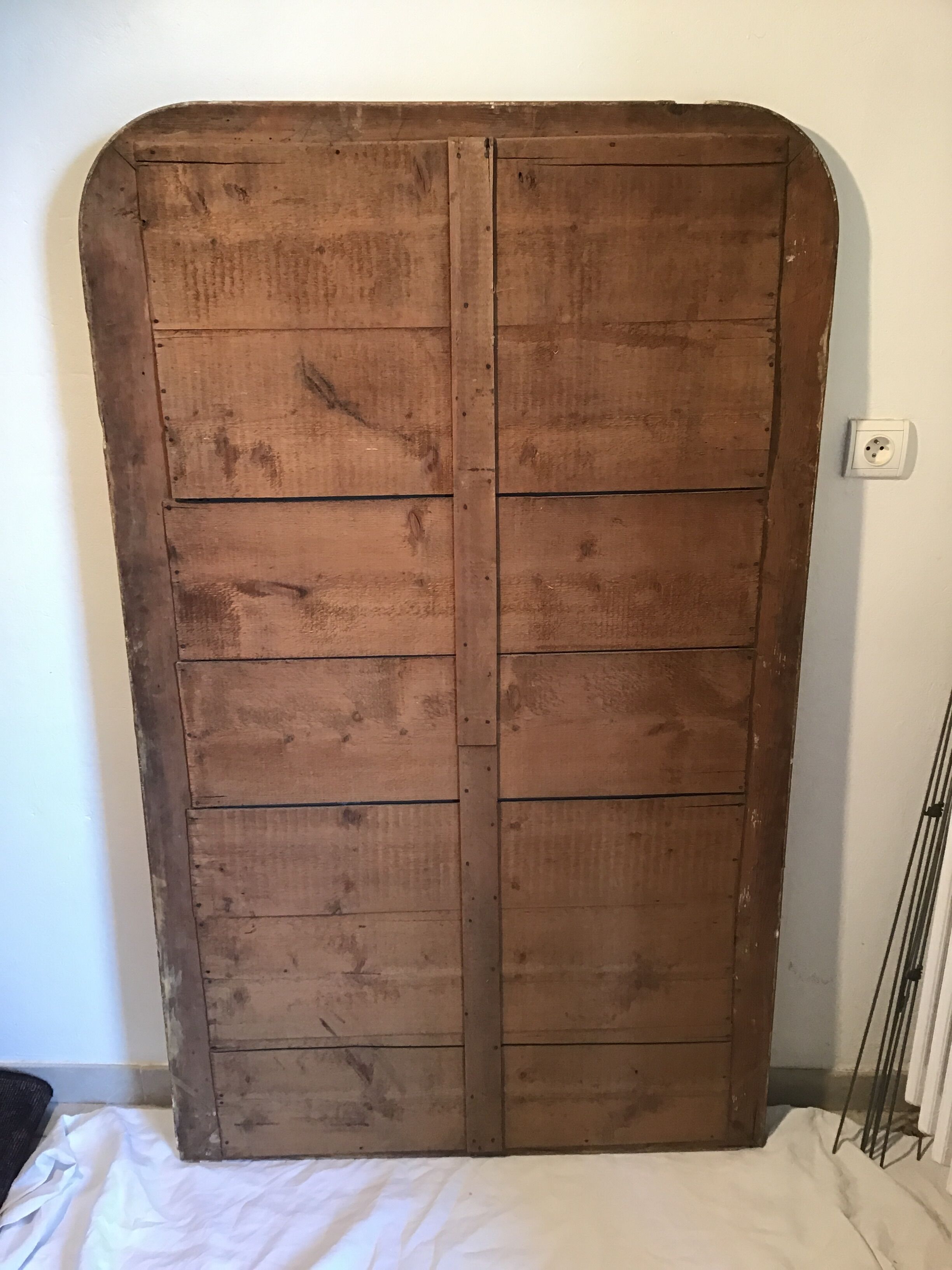 Golden mirror Louis Philippe 161x98cm