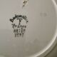 Set of 6 vintage deep plates with village decorations - Badonvillier