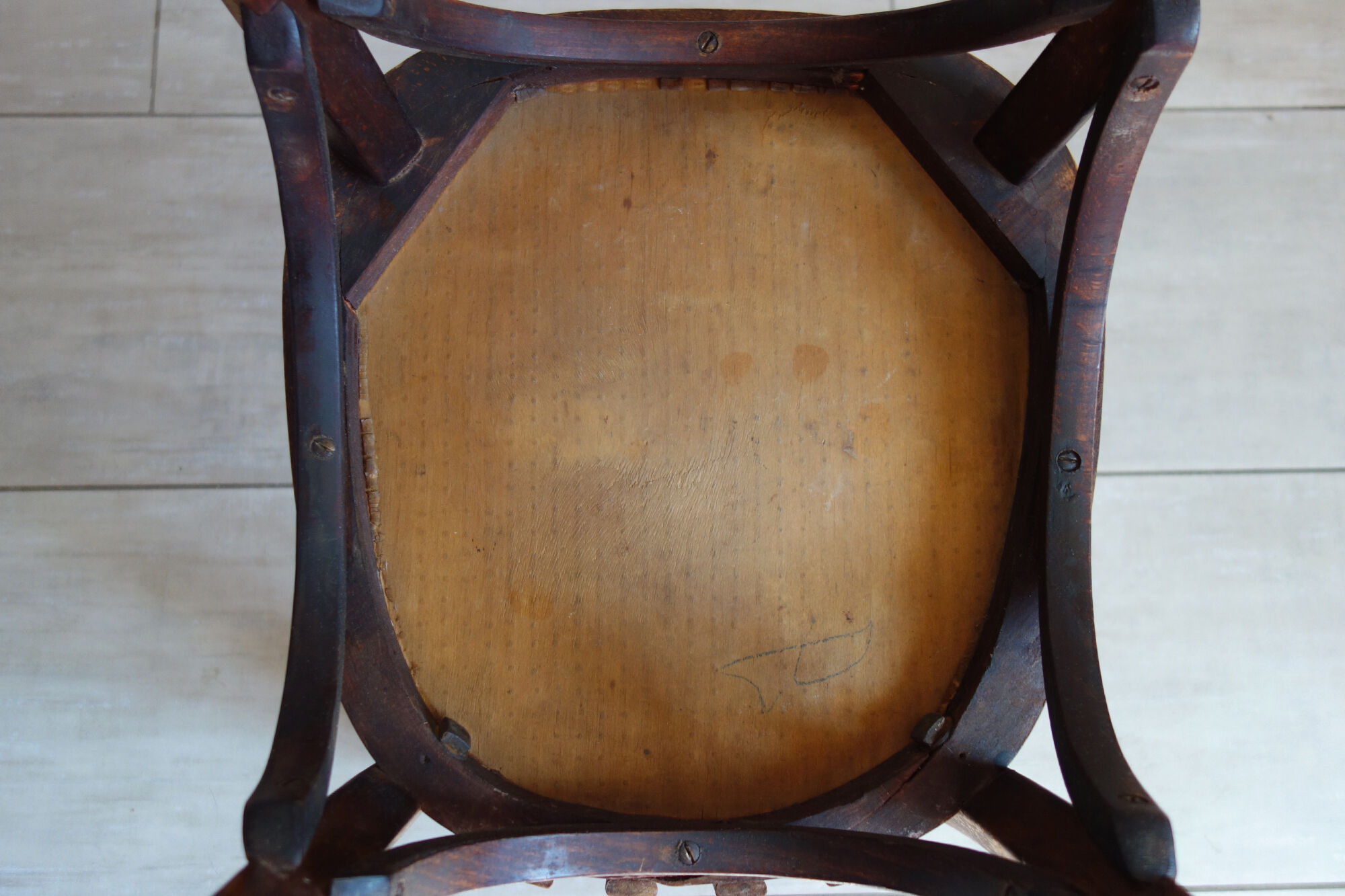 Vintage Baumann bistro chair