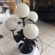 Table lamp in metal 1970s